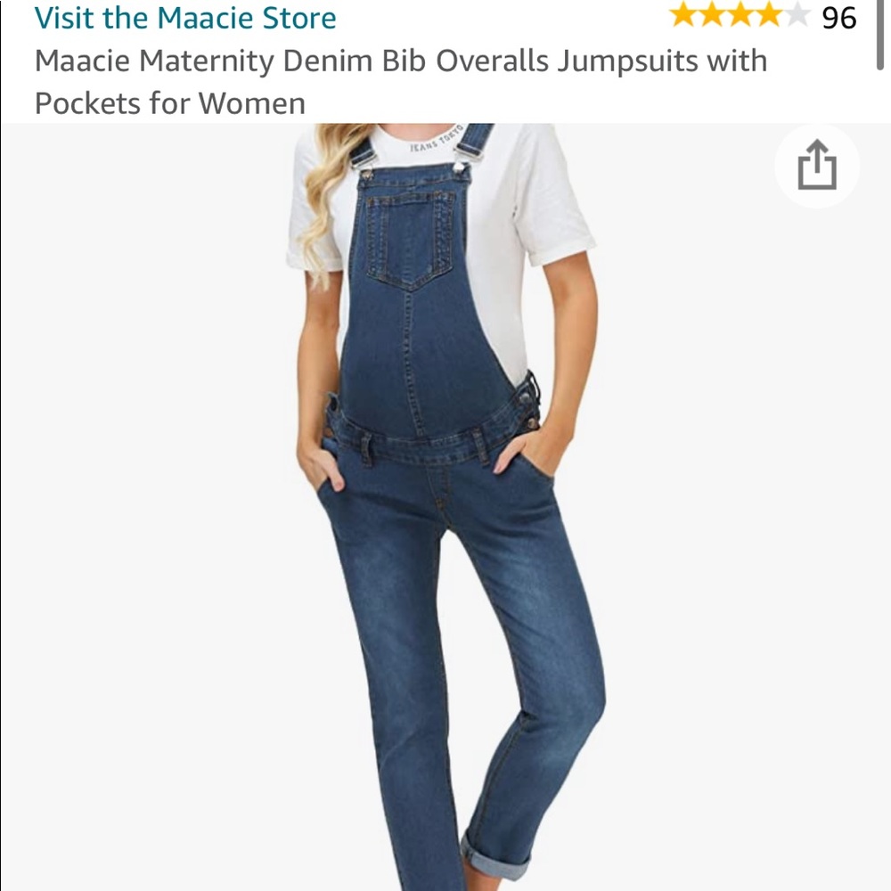 Maternity overalls
